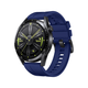 Strap One silikonski remen za Amazfit GTR 47 mm / GTR 2 46mm / GTR 2e 46mm / GTR 3 / GTR 3 Pro / Pace / Stratos / Stratos 2 / Stratos 2S: navy blue - Amazfit GTR 2 46mm - Hurtel