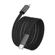 Polnilni in podatkovni 30W USB-C v Lightning kabel Borofone Peace BX124 - 1m - črn