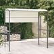 vidaXL Paviljon s streho 220x110x200 cm krem