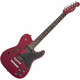 Fender Jim Adkins JA-90 Telecaster Thinline IL Crimson Red Transparent