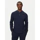 Polo Ralph Lauren Majica z dolgimi rokavi 714950609002 Mornarsko modra Slim Fit