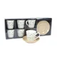 PORCELAN SET ZA KAFU 180ml 6/1 (BEŽ CVET) RXG-N224641D