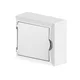 IN Nadometna razdelilna omarica 1x8 modulov bela IP40