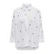 ONLY Bluza ONLNEW LINA GRACE črna/bela