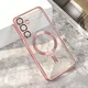 Maska za Samsung Galaxy S25 Plus Magsafe Lux roze