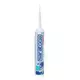 SARATOGA Silikon za sanitariju 310 ml beli