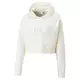 Puma CLASSICS CROPPED HOODIE TR, ženski pulover, bijela 538057