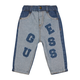 Guess Jeans hlače N6RA04 D7070 Modra Regular Fit