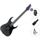 Ibanez GRGR131EX-BKF SET Black Flat Električna kitara