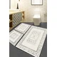 Lessentiel Maison Set prostirki za kupatilo Touch, 3 Komada, Bela