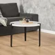 Hanah Home HANAH HOME Fregoia - White Black klubska mizica, (20868288)