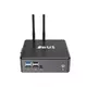 ZEUS Mini PC MPI10-P23 Pentium Gold 5405U 2.30 GHz/DDR4/LAN/Dual WiFi/BT/HDMI/DP/USB C/ext ANT