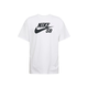 Nike SB Majica, crna / bijela