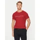 Tommy Hilfiger Majica Tommy Logo MW0MW11797 Rdeča Regular Fit
