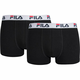 FILA Man Boxers 2-Pack Black FU5016/2 black