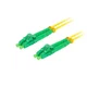 Optični patchcord Lanberg SM LC/APC-LC/APC DUPLEX 3.0mm LSZH G657A1 2m rumen