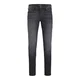 Jack & Jones Plus Kavbojke JJIGlenn JJOriginal črn denim