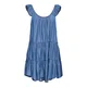 ONLY Obleka ONLPEMA moder denim