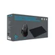 Logitech Set Gaming miš G502 X i Gaming podloga za miš G240, Crni