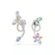 Swarovski uhani ženski kovinski s kristali Swarovski Ariana Grande x Swarovski
