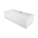Mexen Cube pravokotna kad 160 x 70 cm z oblogo, bela - 55051607000X