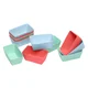 shumee 12 Lurch Flexiform modelčkov za brownije, 8 x 4,5 x 3 cm, različnih pastelnih barv