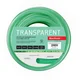 Vrtna cev TRANSPARENT 1/2 50 m zelena