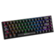 XTRIKE Bežična gejming tastatura GK993W, Mehanička, Crna