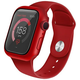 UNIQ case Nautic Apple Watch Series 4/5/6/SE 44mm red (UNIQ-44MM-NAURED)