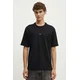 Bombažna kratka majica A.P.C. t-shirt boxy micro logo GOTS