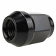 Črni matici za aluminijasta platišča, kolesa - M14x1,5 - (zaprta)
