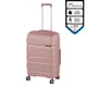 Srednji kovček TraveLux Voyager s trdim pokrovom 68x45x25 cm vijolično roza