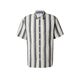 DAN FOX APPAREL Srajca Anthony, modra, bela
