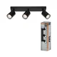 OSRAM ELEMENTAL crna spot lampa 3xGU10
