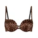 Hunkemöller Nedrček rjava/temno rjava