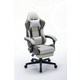 ePlayGame Gejmerska stolica HC-4095 FABRIC-LGS/ svetlo siva