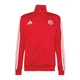 ADIDAS PERFORMANCE Športna jopa na zadrgo FCB DNA  rdeča / bela