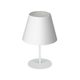 Stona lampa ARDEN 1xE27/60W/230V, prečnik 20 cm, bela