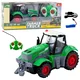 Daljinsko voden kmetijski traktor RC zelene barve 1:24