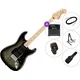 Fender Squier Affinity Series Stratocaster FMT SET 2 Black Burst Električna kitara