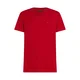 TOMMY HILFIGER Majica ESSENTIAL temno rdeča