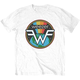 Weezer Majica Symbol Logo Unisex White 2XL