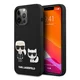Maska Karl Lagerfeld Silicone Case Karl&Choupette za iPhone 13 Pro, Crna