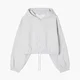 Cropp - Športna jopa s kapuco na zadrgo - light grey