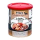 MAX Deluxe Pes pusto mišično meso v kockah z jetri, v konzervi 800 g