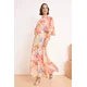 Trendyol Modest Ženska haljina Tctss26Eb00065, Roza