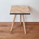 Hanah Home Klub sto Shp389, 35x42x35 cm, Bež