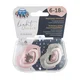 CANPOL BABIES Silikonska varalica za bebe Bonjour Paris 6-18M 2/1 roze