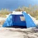 Vidaxl vidaXL Šotor za na plažo za 2 osebi, moder, vodoodporen