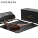 KINGSEVEN Naočare za sunce N9126 braon